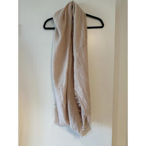 Beige Lightweight Women's Scarf